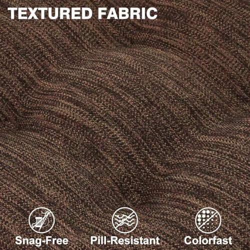 Shinnwa Dining Chair Cushions Set of 6, Dual-Layer Memory Foam Kitchen Chair - Image 4