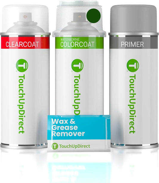 TouchUpDirect 6V7 Army/Dark Green Compatible with Toyota Exact Match Touch Up Paint Aerosol - Preferred Kit