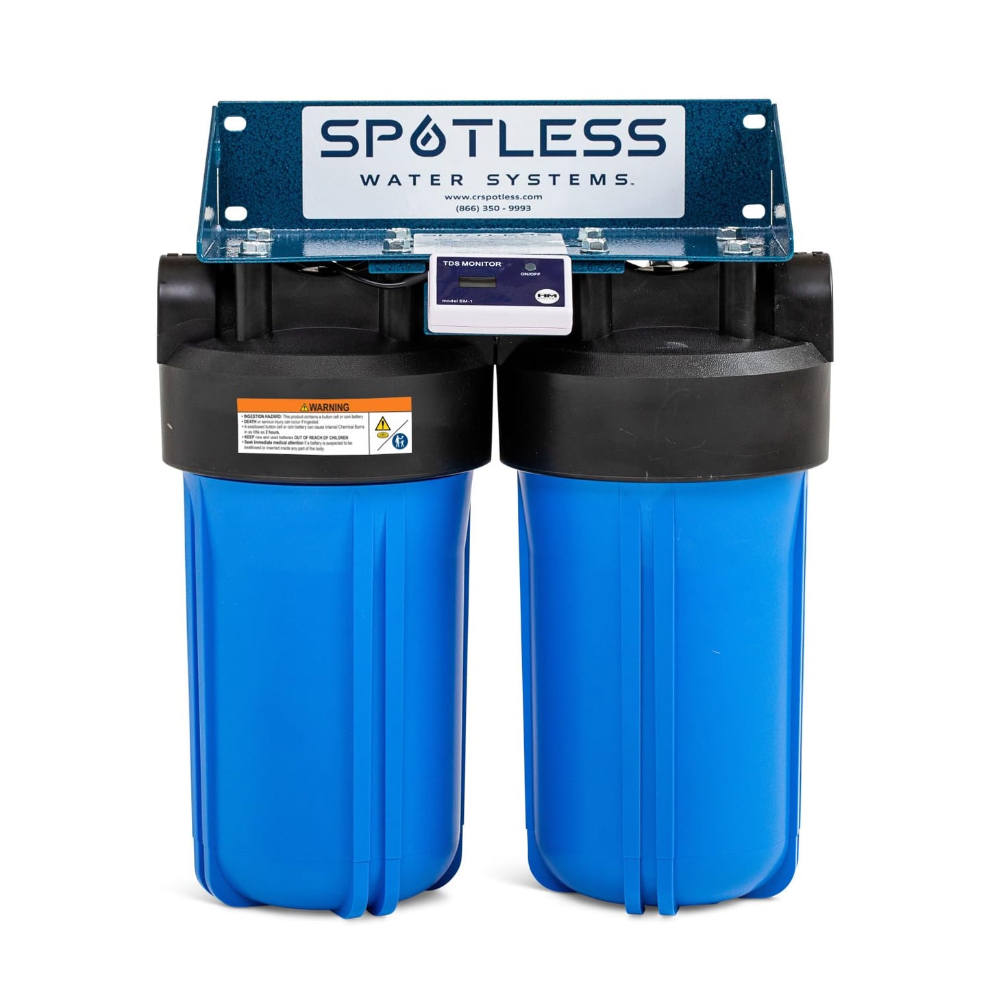 Spotless Water Systems - DIW-10, Simple Window, Solar Panel, RV & Car Wash System, Works for All Vehicles, Motorcycles, Bikes, Boats, Planes, Yachts, Towel Drying Eliminated