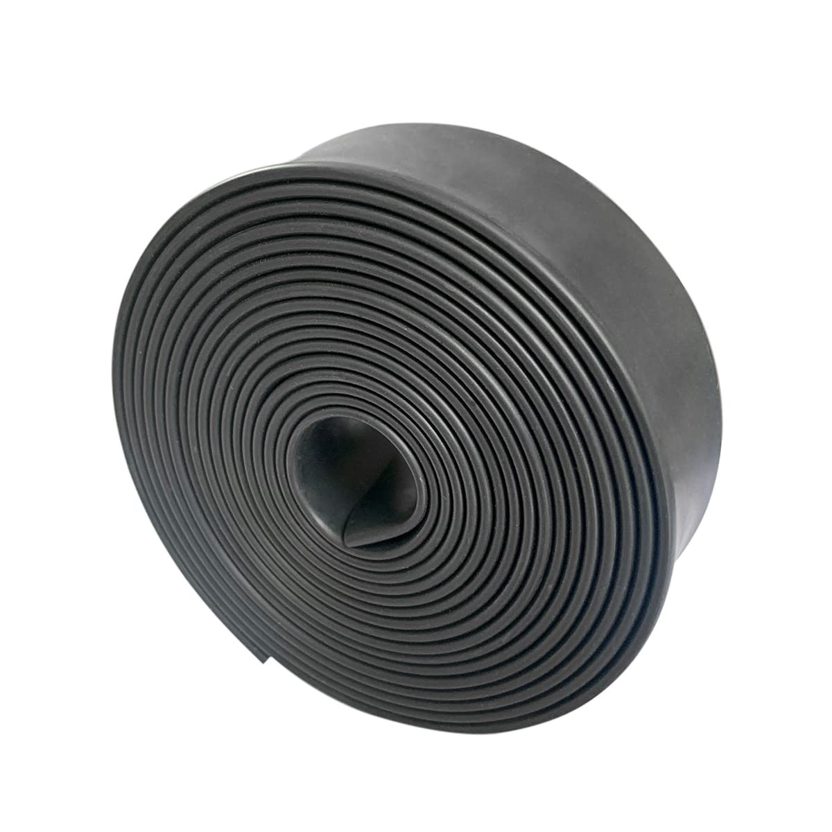 3:1 Ratio Heat Shrink Tubing Roll Adhesive Lined Industrial Marine Grade Dual Wall Heat Shrink Tube Waterproof and Sealed Black (1-1/2 inches(40 mm), 10 Feet)