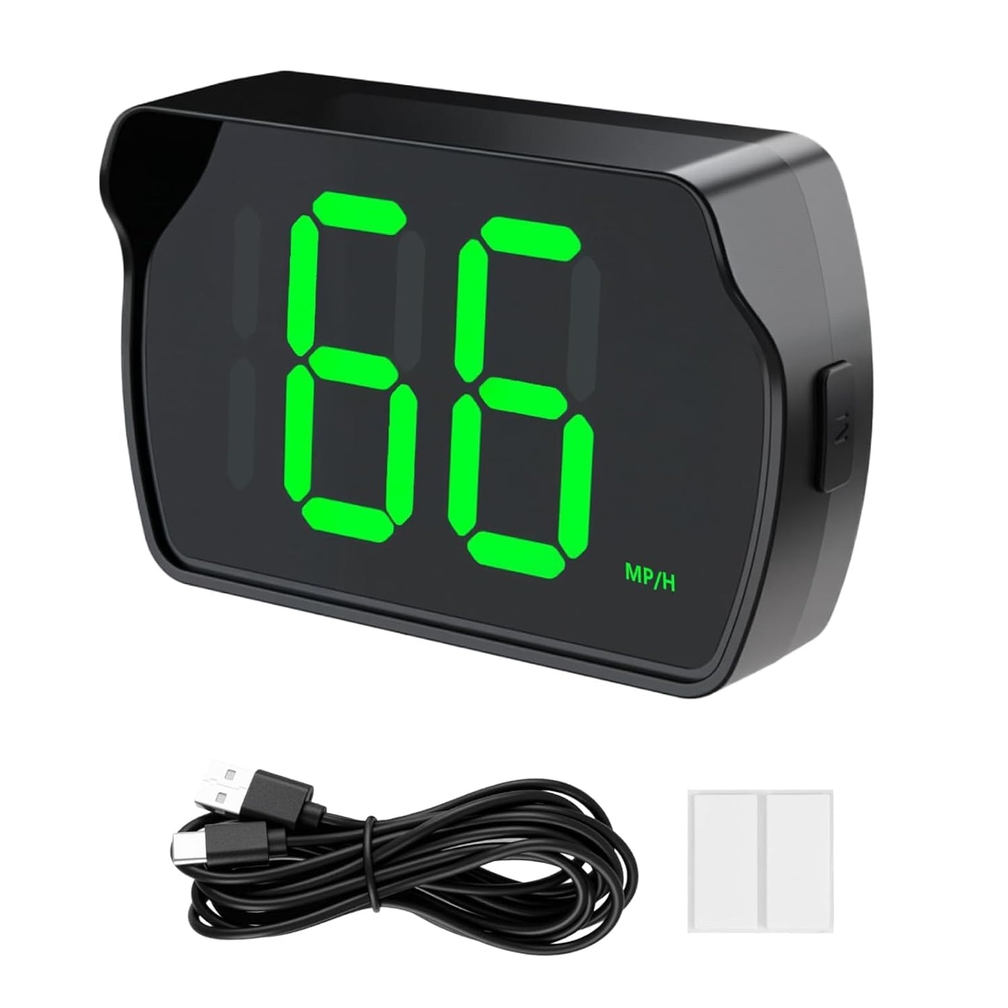 GPS Digital Speedometer for Car MPH, Golf Cart Universal HUD Speed Meter, Head Up Display Car Accessories with LED Large Font, Plug and Play for Car Truck Motor SUV All Vehicles