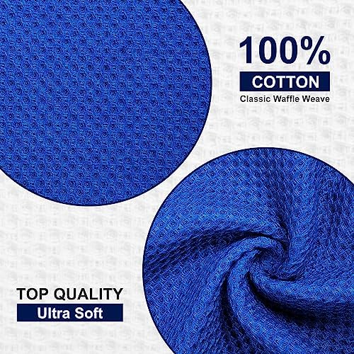Kitinjoy 100% Cotton Waffle 6-Pack Kitchen Towels - Image 2
