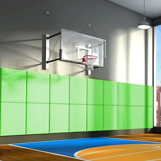 PROGOAL 60"/72" High Gym Wall Padding 2"/4" Thick Foam Basketball Court Wall Mount Protector for Garage Taekwondo Babyroom - Durable Waterproof Anti-Cushion