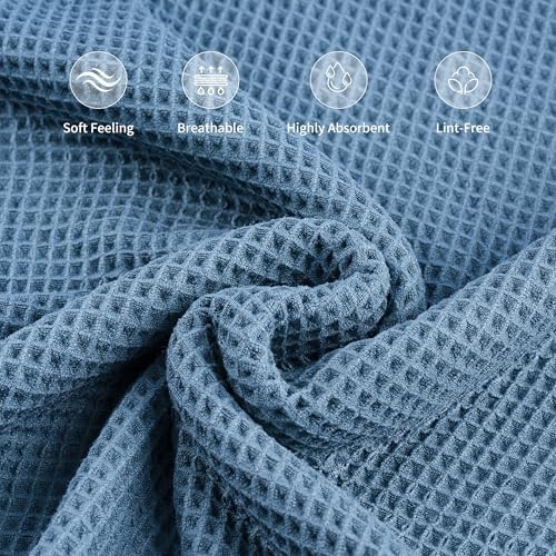 MICROFI Microfiber Waffle Bath Sheet, Quick Dry, Lint Free, 40 x 80 inches - Image 2