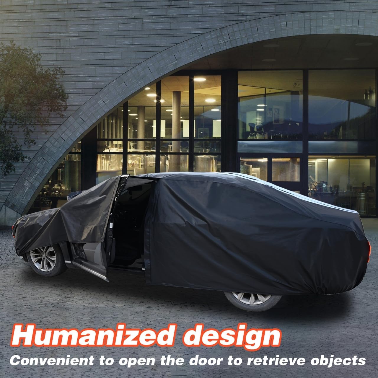 Porsche Macan Car Cover 100% Waterproof All Weather, Gift with Towel, 10 Layers SUV Car Cover Custom Fit 2014-2025 Porsche Macan, Full Exterior Covers Rain Sun UV Protection with Door Zipper.