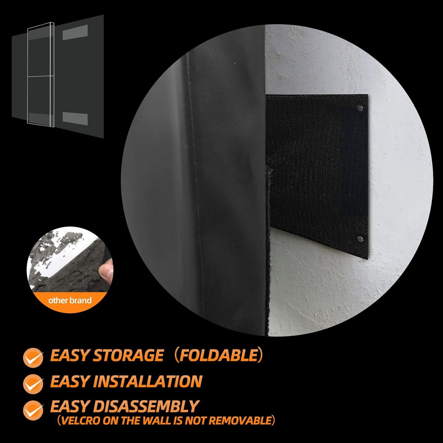 PROGOAL 2"/4" Thick Foam Protection Wall Pad，Gym Basketball-Court Protectors，Durable Waterproof Padding for Wall-Mounted Basketball Hoops(60" L x 20" W)…