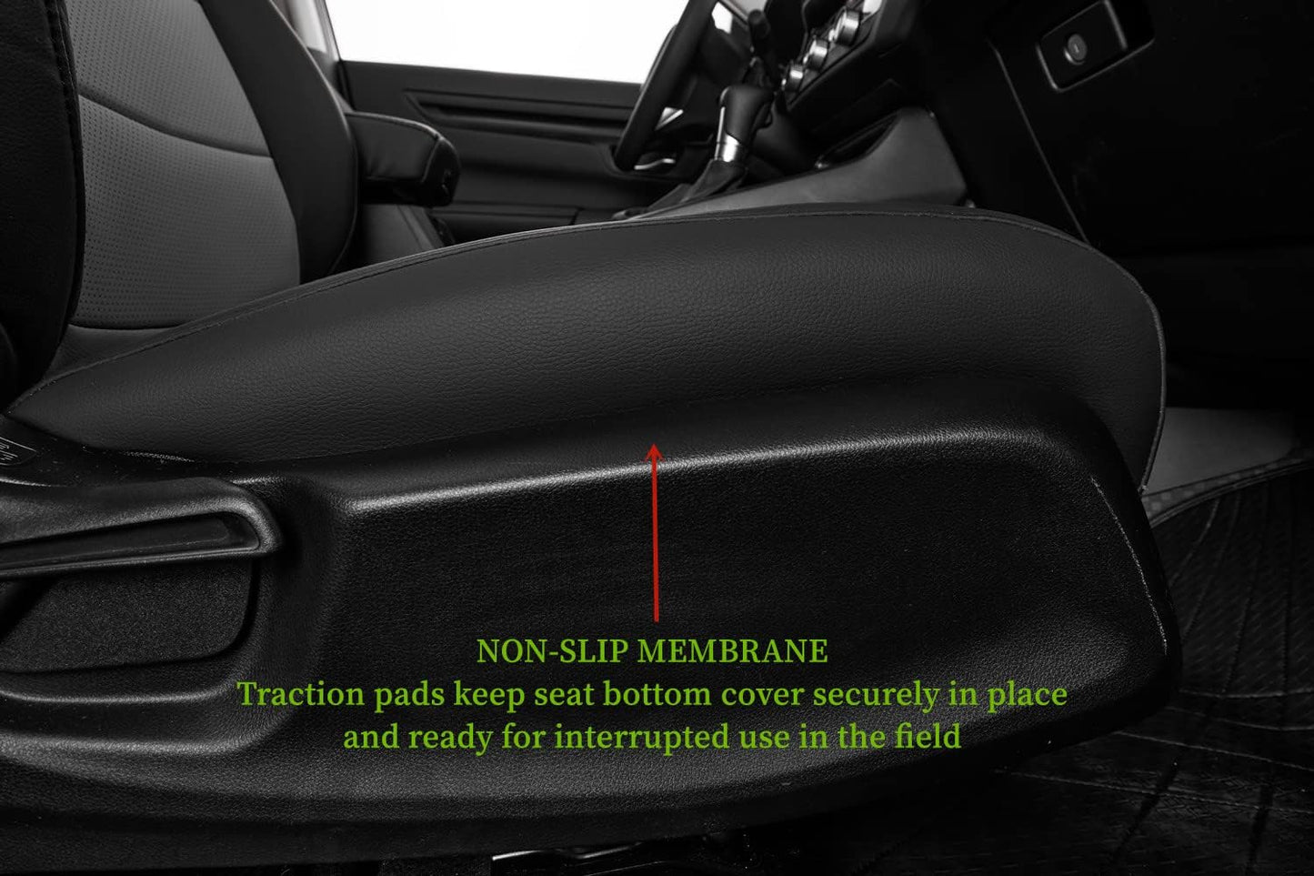 Coverdream CRV Leather Seat Covers Custom Fit for 2023-2025 2026 Honda CR-V LX,EX,EX-L,Sport Series,Hybrid,Trailsport,Fully Covered,Airbag Compatible Waterproof Car Seat Protector(Full Set,Black/Gray)