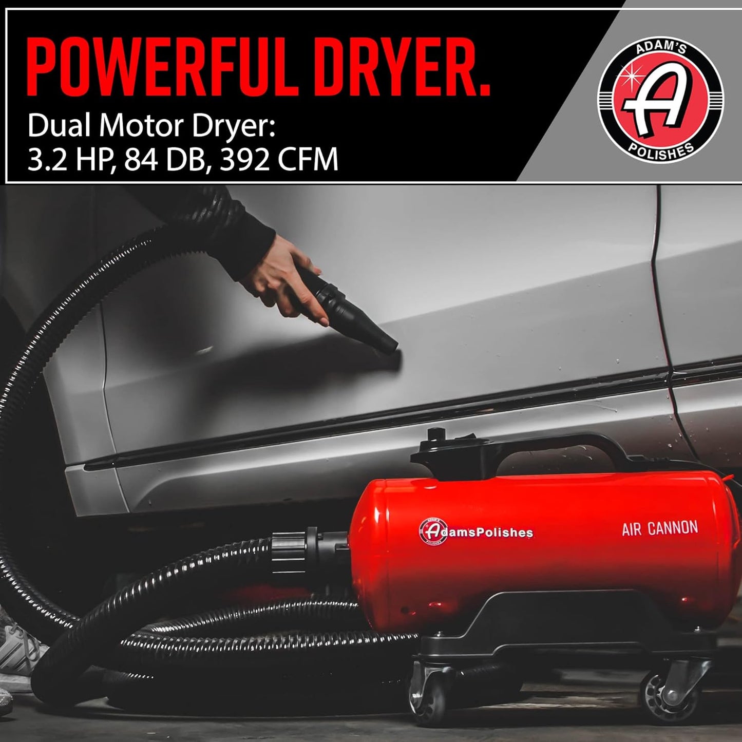 Adam's Polishes Air Cannon Sr. (Air Cannon + Wall Mount)