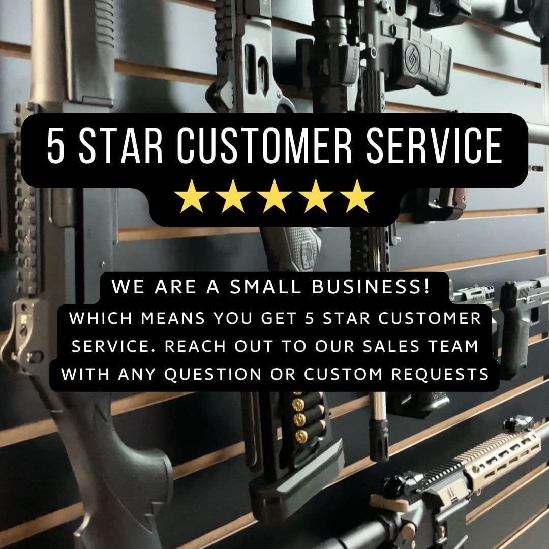 Spartan Mounts for SIG MPX 9mm | (Does NOT FIT AR) Rifle Wall Display Storage Organization System | Low Profile Design | Features Locking System | Gun Safe Wall Room Solution