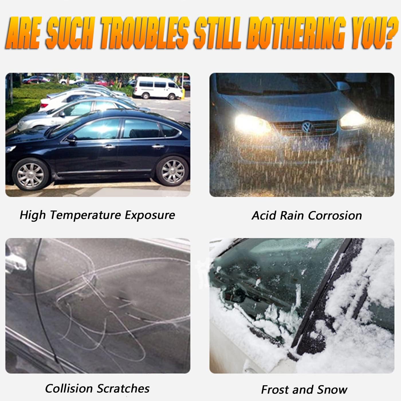 Breathable New Material, Waterproof Car Cover, Locks and Zipper Doors, Sunscreen Waterproof UV Prevention Snowproof Wind and Windproof,Suitable for Indoor Outdoor,for Sedan (188" to 198") C3