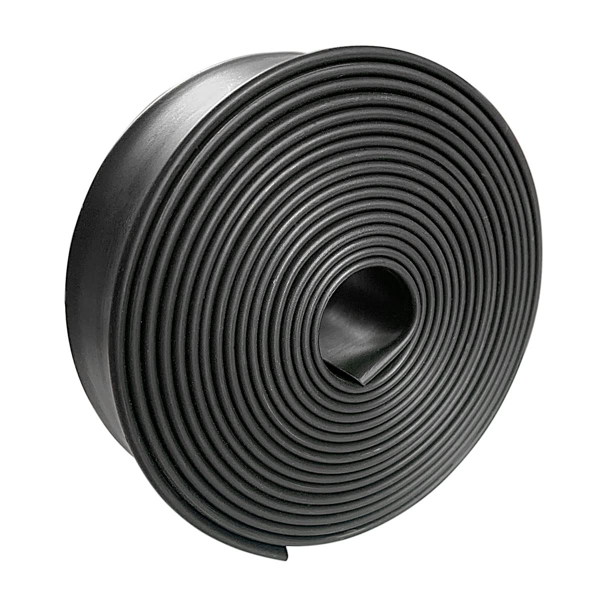 3:1 Ratio Heat Shrink Tubing Roll Adhesive Lined Industrial Marine Grade Dual Wall Heat Shrink Tube Waterproof and Sealed Black (3/4 inches(19.1 mm), 10 Feet)