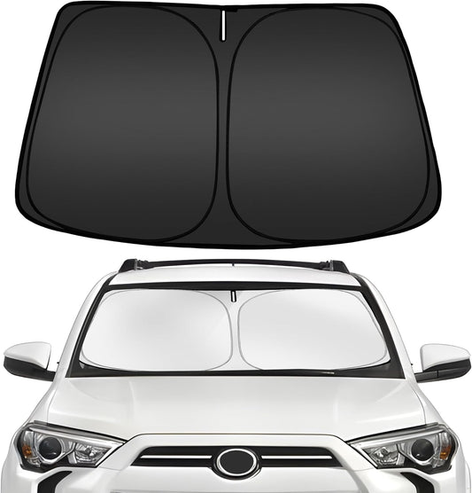 ARISMOTOR Windshield Sun Shade for Toyota 4Runner 4-Runner 2010-2025, Custom Fit Foldable Front Window Sunshade Sun Visor Protector, Block UV Rays Keep Your Car Cooler