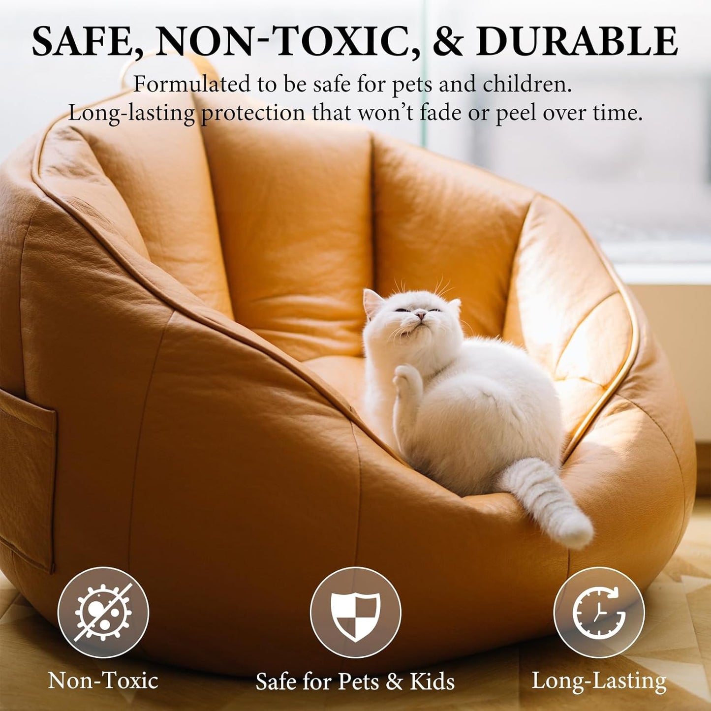 Leather Recoloring Balm Leather Color Restorer Scratch Repair Leather Paint for Furniture Couches Car Seats Shoes Bags Leather Dye and Scratched Leather with Leather Conditioner - Gray