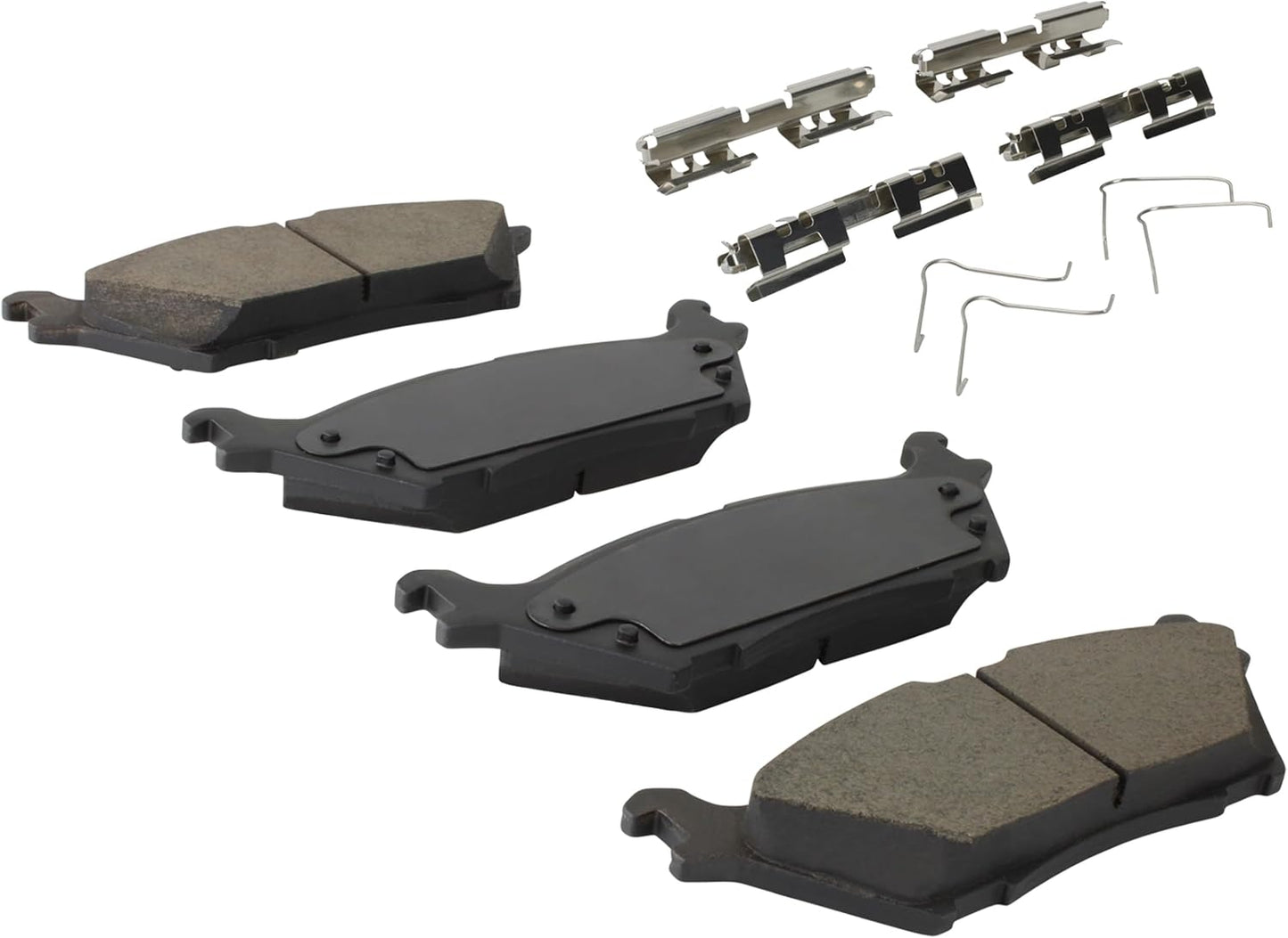 Premium Ceramic Rear Brake Pads (1001-2383C) Compatible with Ford Bronco 2025-2022, Expedition 2024-2022, F-150 2025-2021, F-150 Lightning 2025-2022, Lincoln Navigator 2024-2022