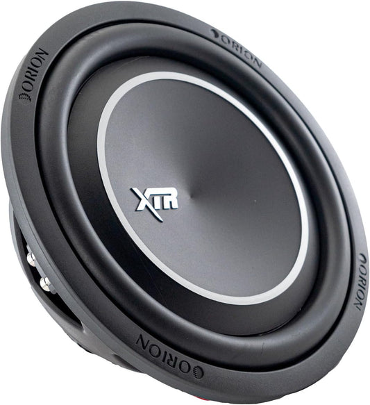 ORION XTR Series XTR12SWD4 Shallow Mount 12” Car Subwoofer, 2000W Max Power, 500W RMS, Dual 4 Ohm, UV Coated Cone, NBR Surround – Compact Slim Subwoofer for Clean Bass in Tight Car Audio Installs