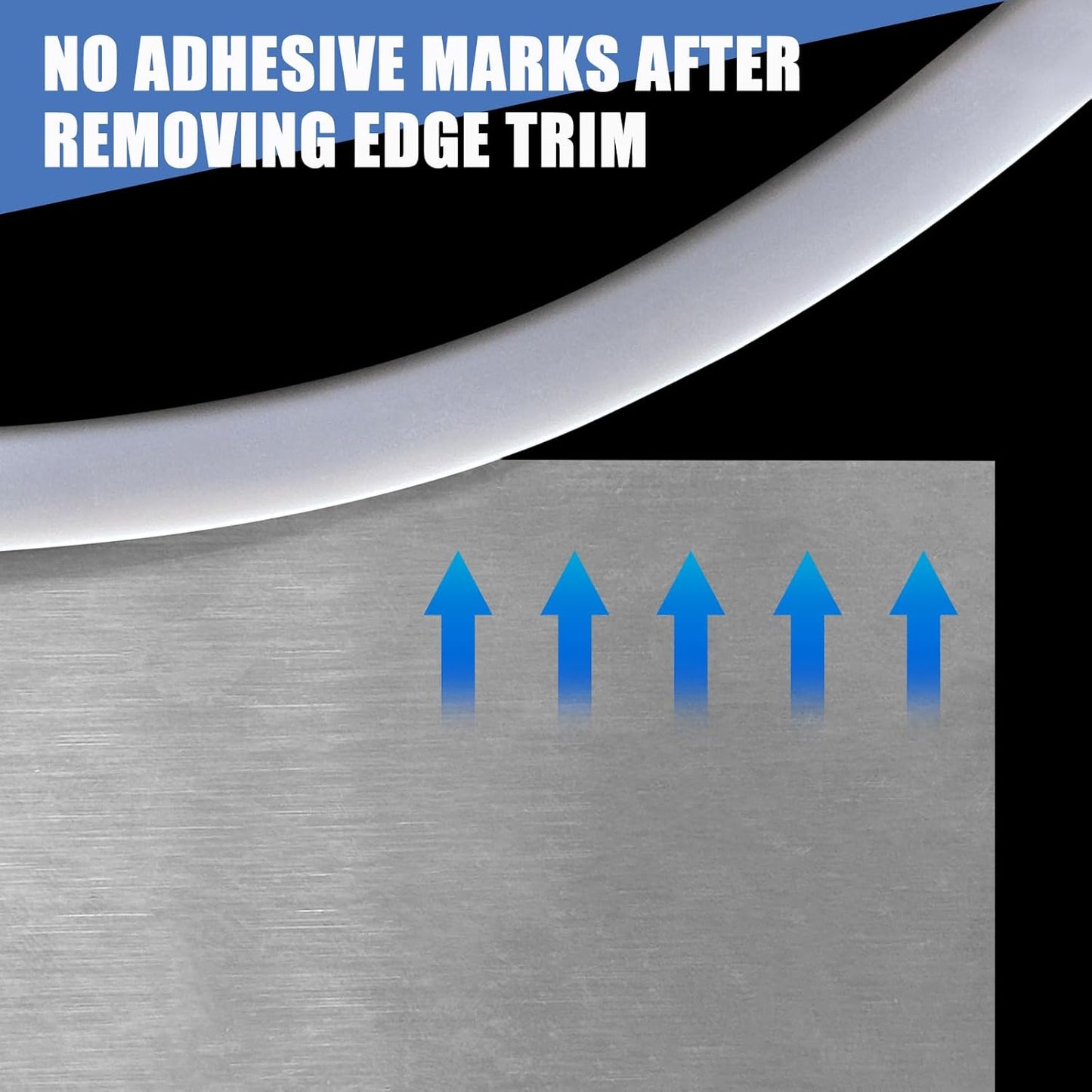 Rubber Edge Trim, Flexible Edge Trim for Sharp Edge, 1/16" U Channel Edge Protector, Self Adhesive Edge Guards for Car Doors and Sheet Metal Parts, 20Ft, Grey Color