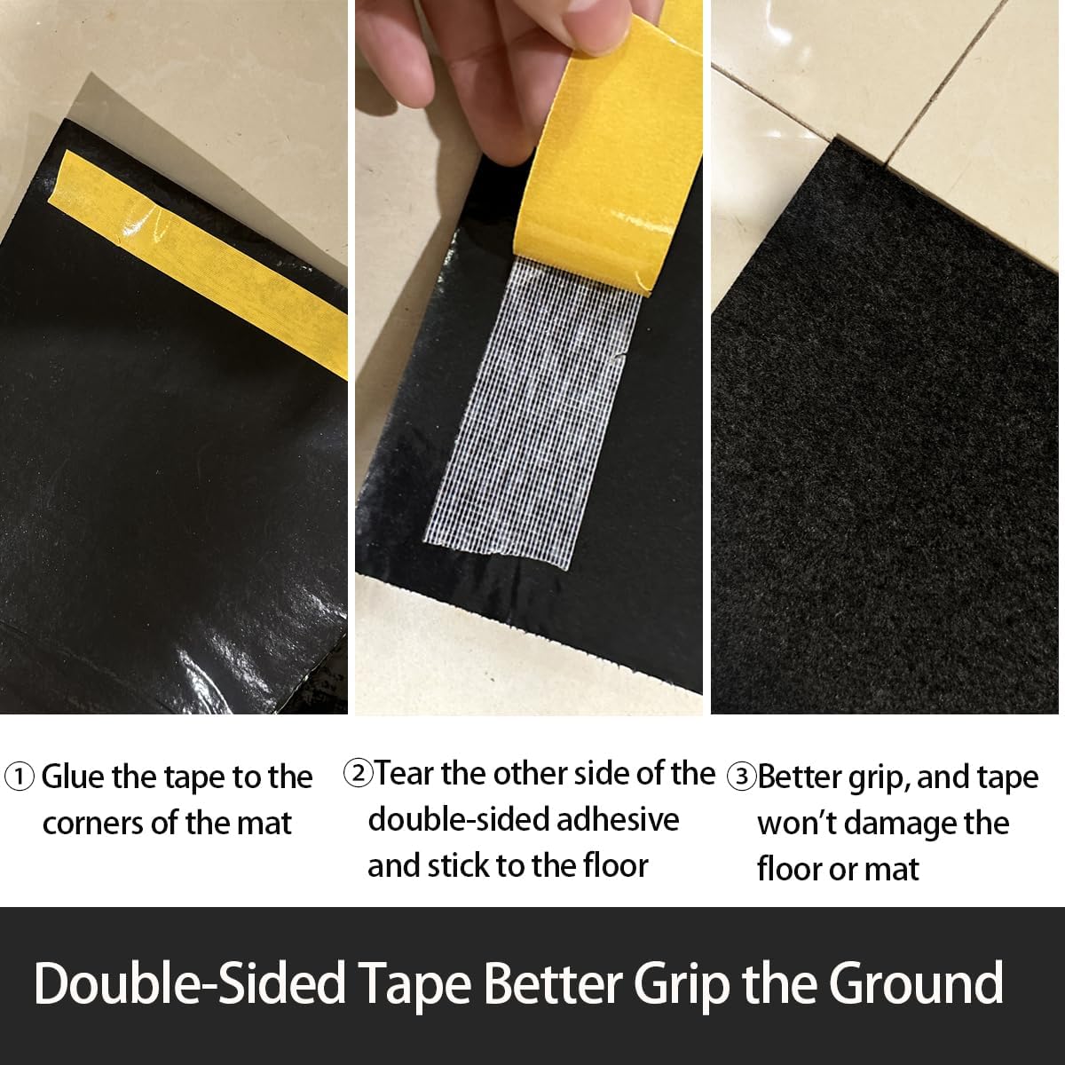 Garage Floor Matting 36X60 Inches Oil Absorbent Garage Mat for Under Car Waterproof Backing Layer Protects Floor from Spills, Drips, Splashes and Stains Oil Drip Pan