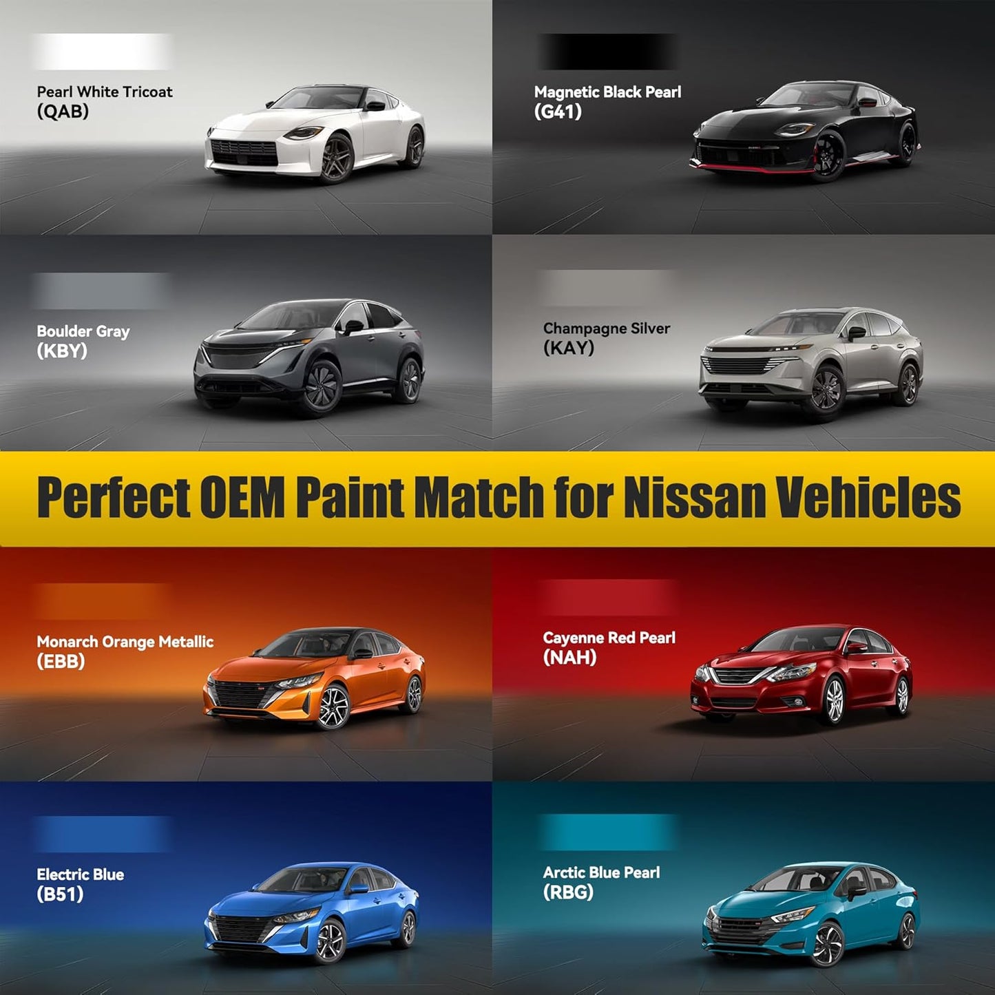 Electric Blue(B51) Touch Up Paint Compatible with Nissan, Exact Match Car Paint Pen Automotive Scratch Repair Remover Kit Quick & Easy Solution for Vehile Chips and Nicks