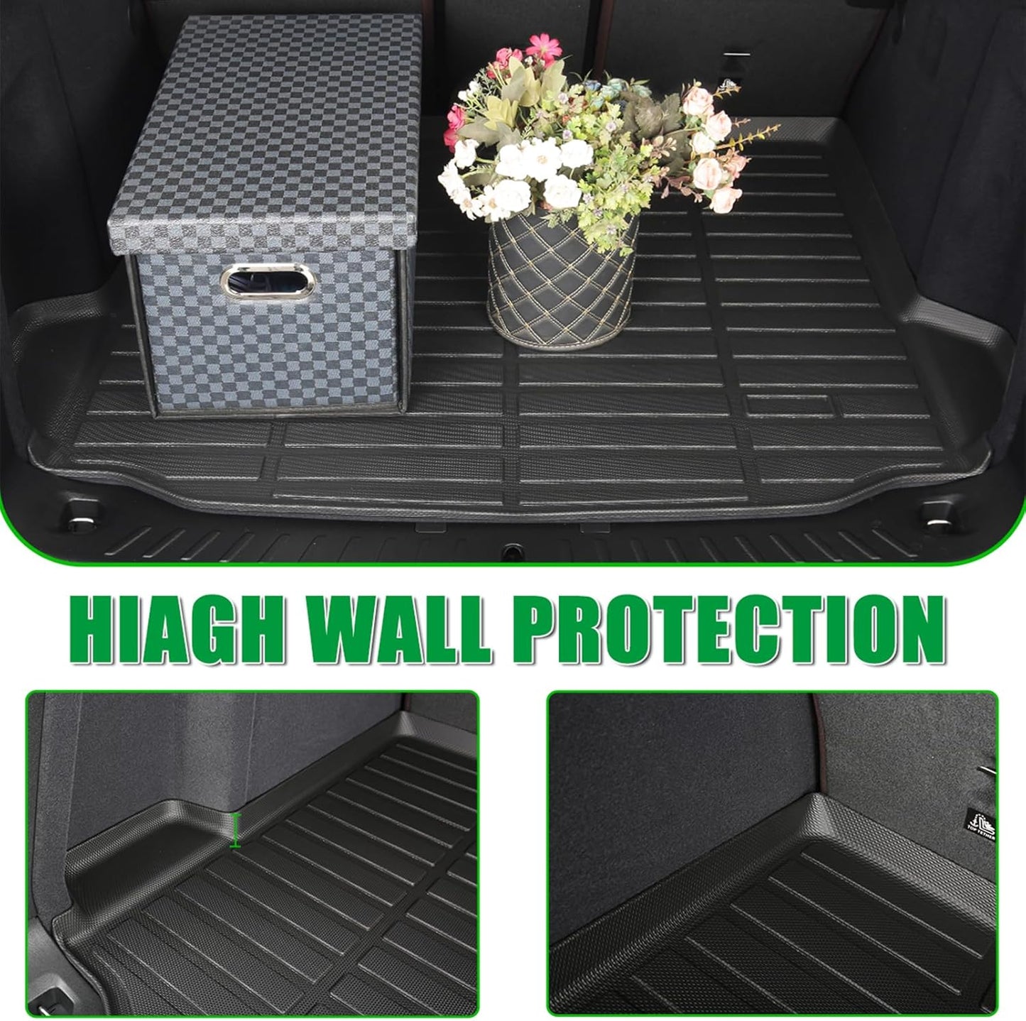 for Kia K4 Floor Mats 2025 LX LXS EX GT-Line/GT-Line Turbo,Car Mats for Kia K4 All Weather Floor Mats Cargo Floor Liner Accessories 2025