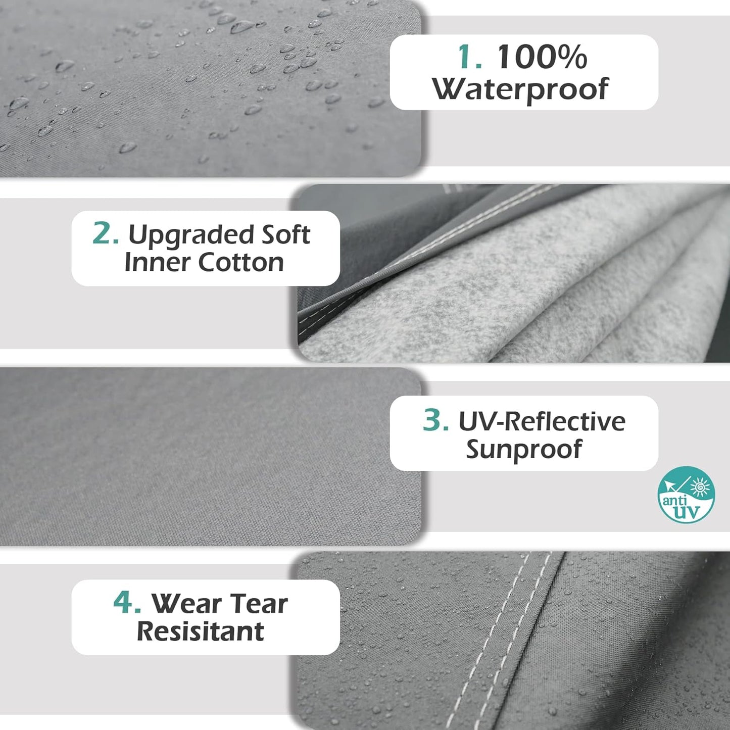 Premium Car Cover Custom Fit Toyota Corolla (2006-2025), 16 Layers Heavy Duty Car Cover Waterproof All Weather with Zipper Door for Sun Rain Snow Dust Uv Protection