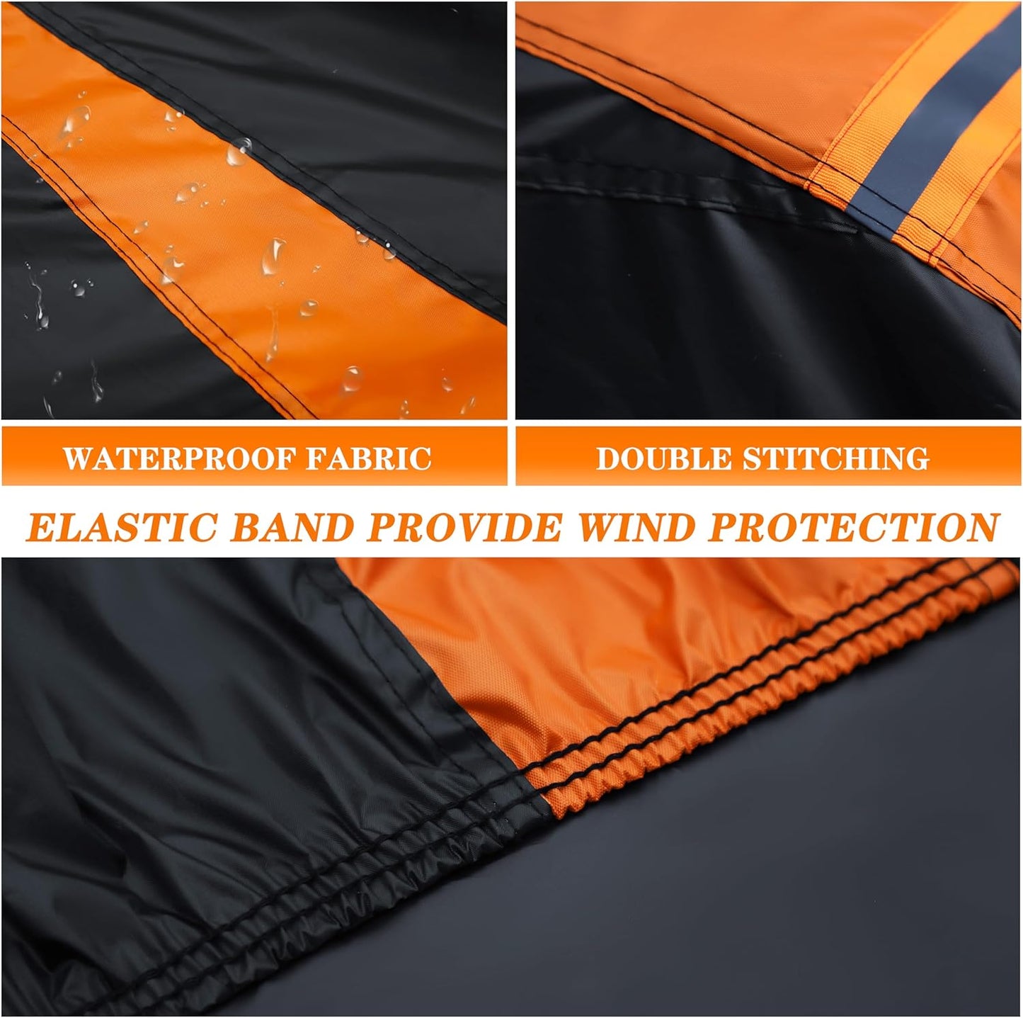 in Full Exterior Sedan Car Cover All Weather, Waterproof, UV Resistant, Dustproof and Snowproof Fit BMW 5 Series,Subaru,Nissan etc.Size A5. Fit Sedan Length 194-206 inches（See Size Chart）