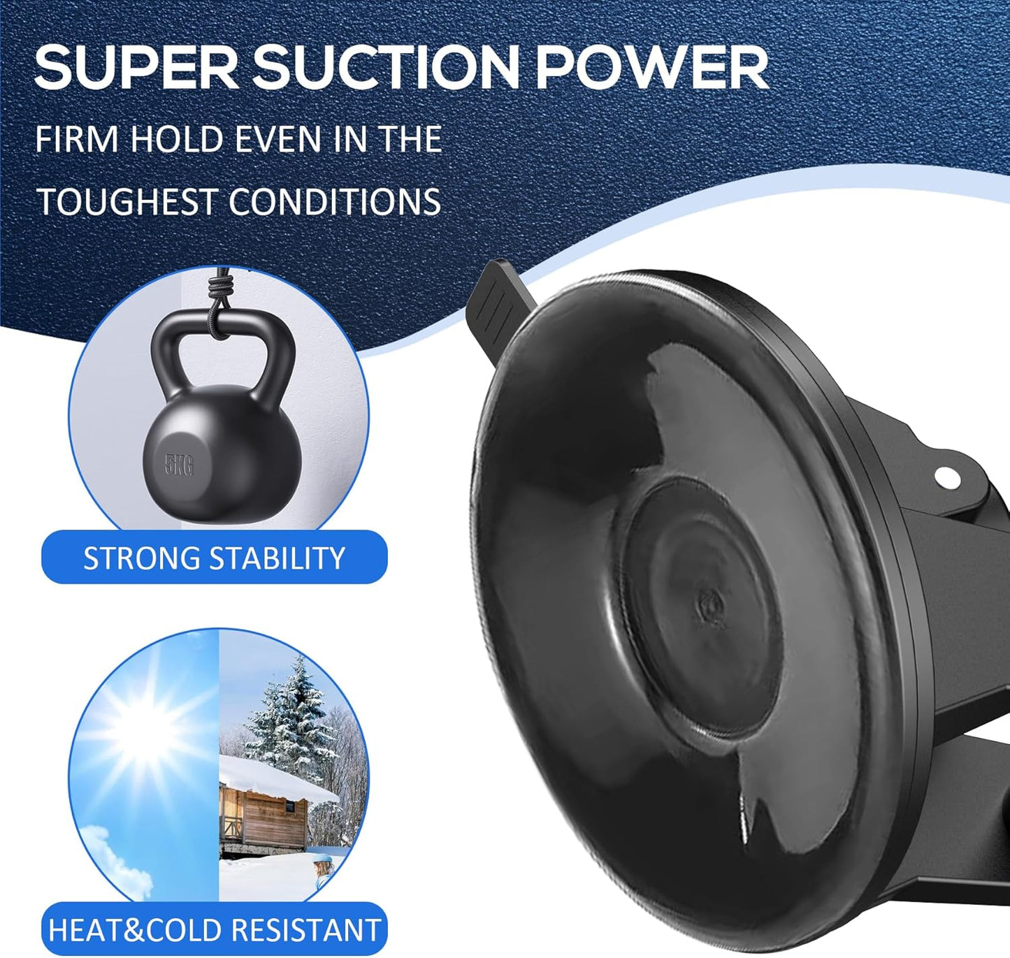 Super Radar Detector Mount,Super Car Windshield,Dashboard Suction Cup Bracket,Compatible with R1 R2 R3 R4 DFR3 DFR6 DFR7 DFR8 DFR9 Radar Detector (for Uniden Radar)