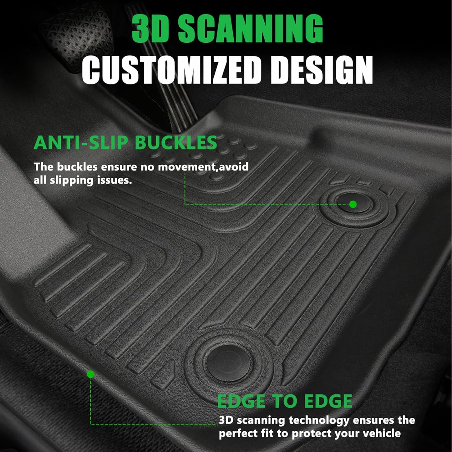 for Toyota 4runner Floor Mats 2025,Car Mats for Toyota 4runner All Weather Floor Mats Cargo Floor Liner Accessories 2025