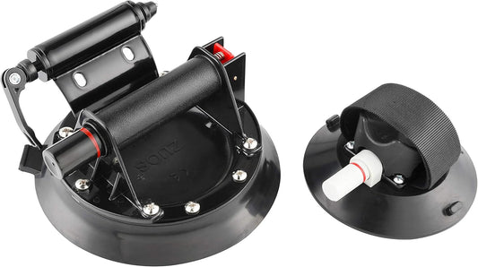 Bike Rack for Car Roof, Vacuum Suction Cup Bicycle Carrier Aluminium Alloy Roof Rack, with 5 Adapters for Most Bikes, 9x100mm/12x100mm/15x100mm/15x110mm/20x100mm/20x110mm (10" Suction Cup)