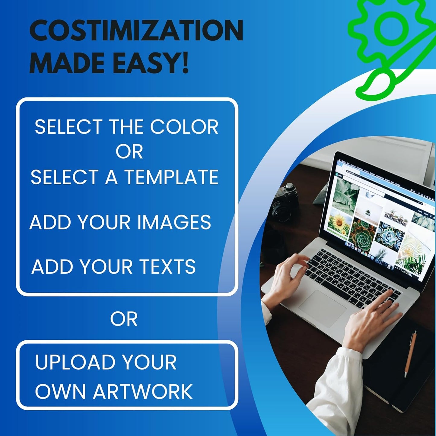 2 Pack (Custom Size) Extra Large Custom Car Magnets for Businesses – Big Size Magnetic Signs for Vans, Trucks, and Dumpsters. Personalized Business Magnets for Vehicles and Outdoor Advertising.