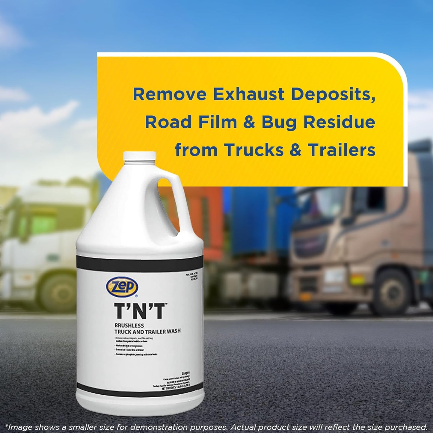 Zep Brushless T'N'T Truck and Trailer Wash - 5 Gallon (1 Pail) 37635