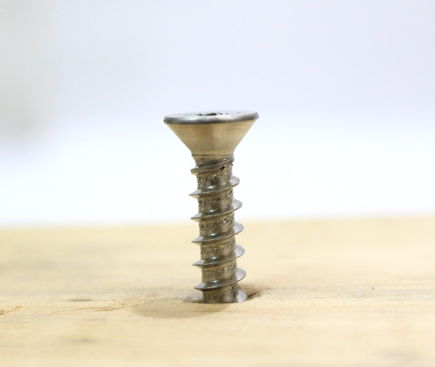 Bolt Dropper #8 X 1-1/2'' Stainless Steel Flat Head Phillips Wood Screw, (100 pc), 18-8 (304) Stainless Steel Sheet Metal Screws - Type A Point, Plain Finish