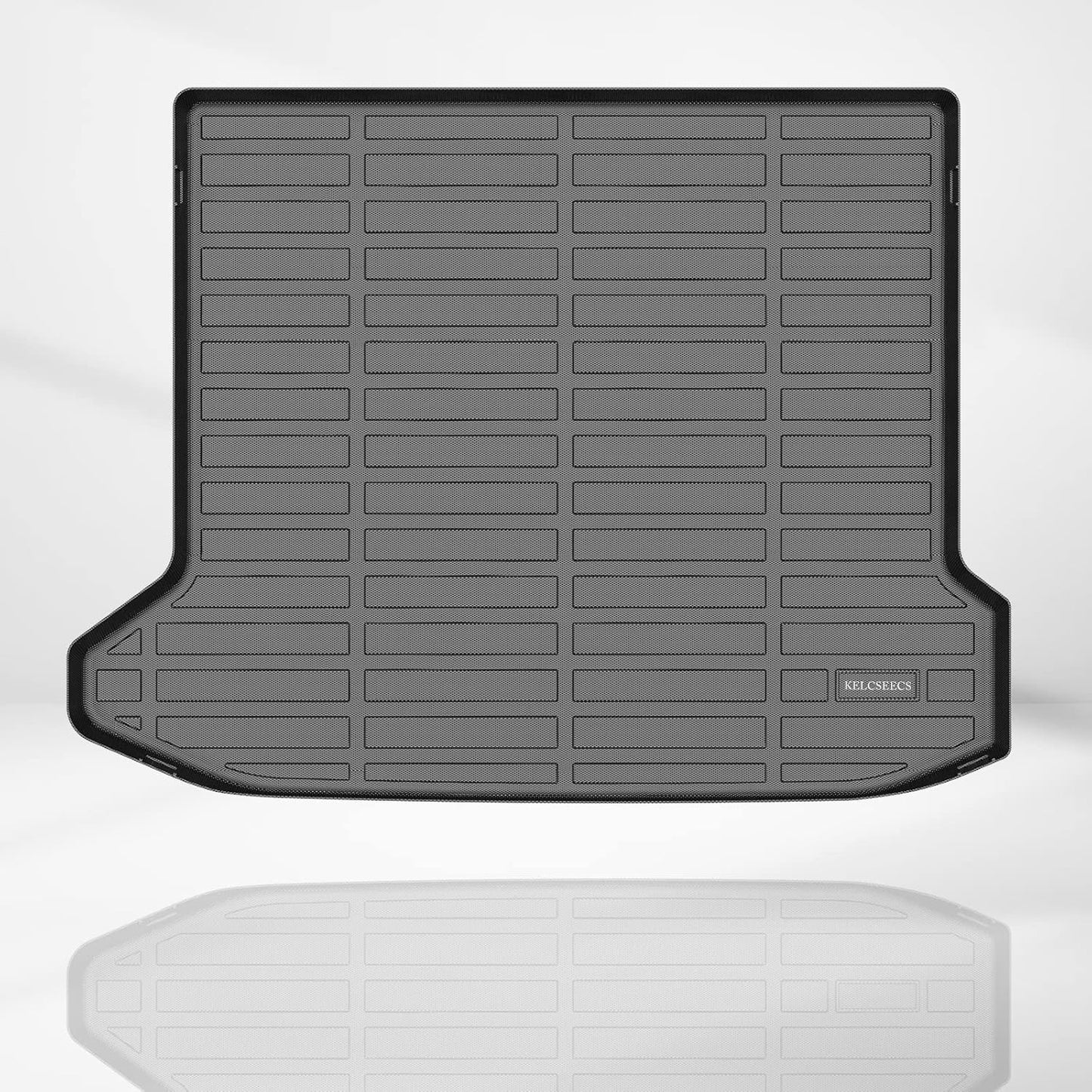 KELCSEECS Cargo Liner Custom for 2022 2023 2024 Hyundai Ioniq 5 & Ioniq 5 N 2025 Fit Cargo Mat Floor Mat Trunk Mat Hyundai Ioniq 5 All Weather Trunk Liner Black Accessories