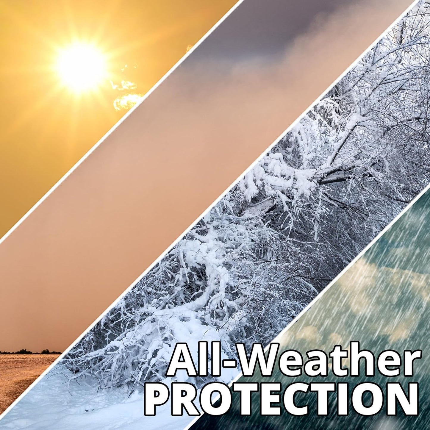 Car Covers Weatherproof Max Truck Cover & Warranty Compatible with Ford 2003-2019 F-250 Crew Cab, 8– Outdoor Cover, Prevents Theft with Cable Lock