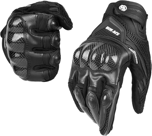 Motorcycle Gloves Touch Screen for Men Women Padding Hard Knuckle Cycling Motorbike ATV Hiking Riding Climbing Glove