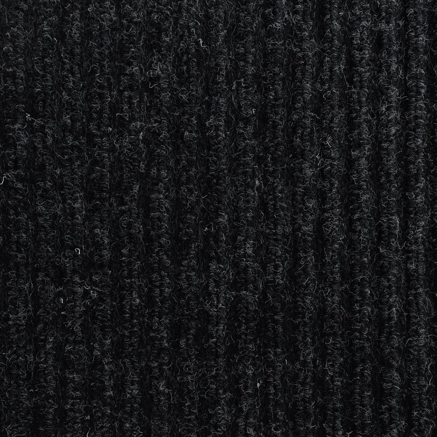 iCustomRug Spartan Weather Warrior Duty Indoor/Outdoor Utility Ribbed in 3ft,4ft,6ft Widths 70 Custom Sizes with Natural Non-Slip Rubber Backing 4'X18' in Black