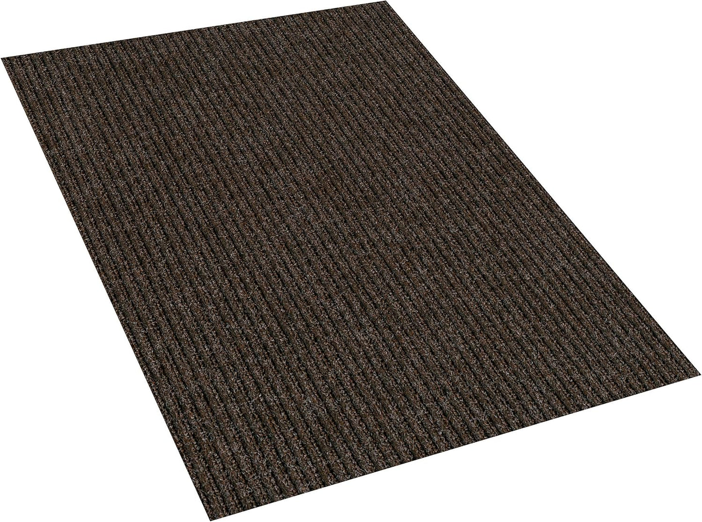 KOECKRITZ Heavy Duty Durable All Weather Indoor/Outdoor Non Slip Entrance Mat Rugs and Runners for Office Business Building Home Garage Front Door (3' x 7', Brick)