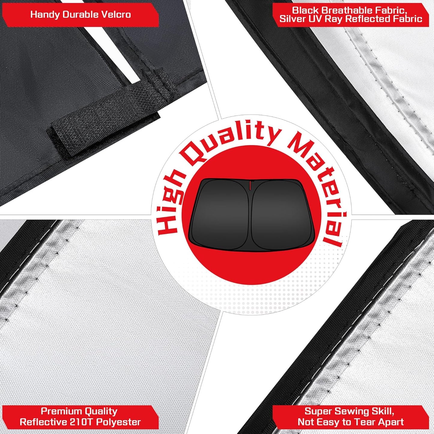 ARISMOTOR Windshield Sun Shade for Mazda CX-90 CX90 PHEV 2024-2025 2026, Custom Fit Foldable Front Window Sunshade Sun Visor Protector, Block UV Rays Keep Your Car Cooler