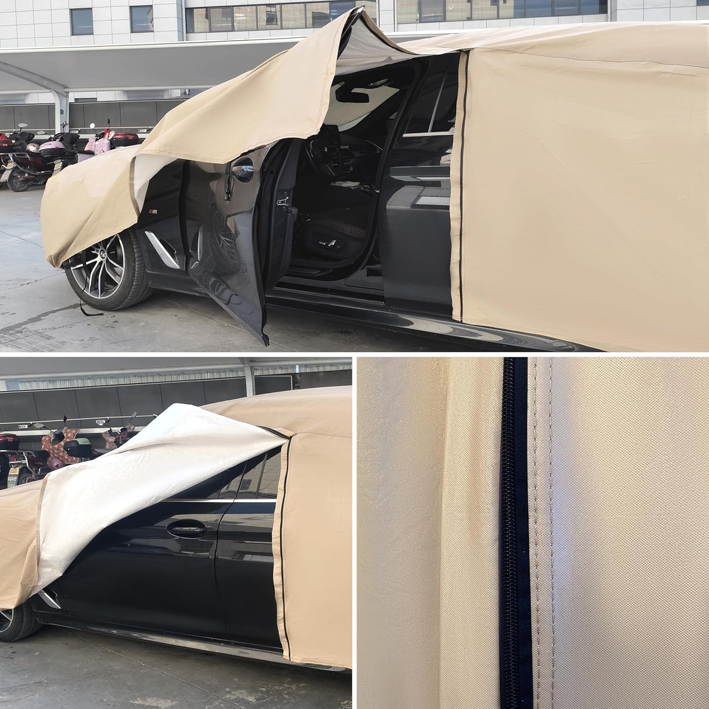 Heavy Duty Outdoor Car Cover Custom Fit for Chevy Camaro,Windproof All Weather Waterproof Sun Rain UV Dust Snow Protection Outdoor Car Covers